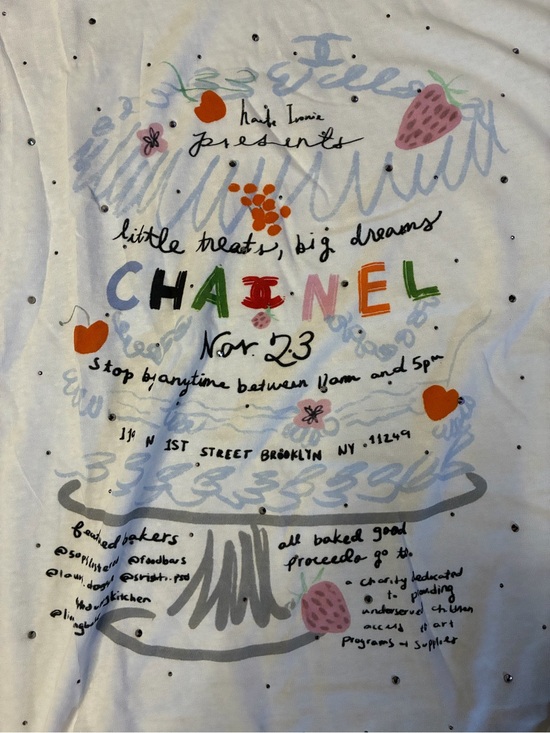 Chanel. Tops - ChaneI Haute Ironie presents "little treats, big dreams" Children’s Charity Tee